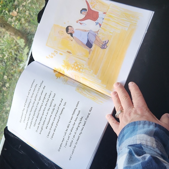 Mommy Had to Go ☆ Childrens Book by Jenny Irvine ☆ book about Substance/Alcohol - Picture 6 of 16